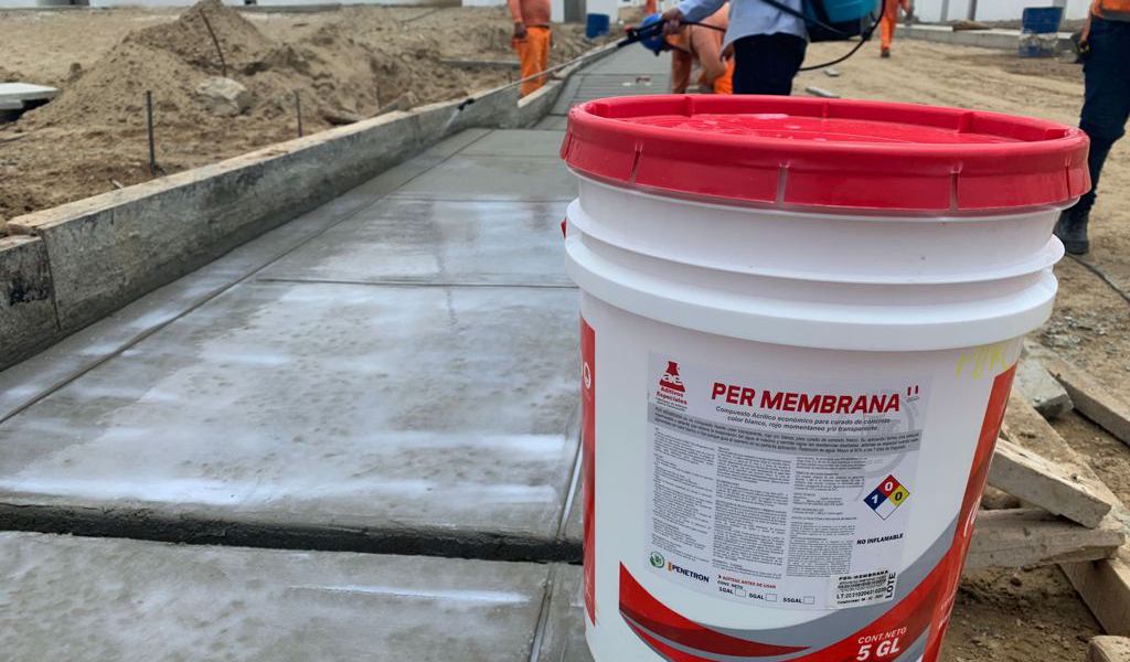 curadores de concreto aditivos especiales Peru